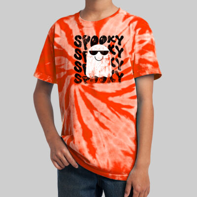Youth Tie-Dye T-Shirt - Cool Ghost Thumbnail