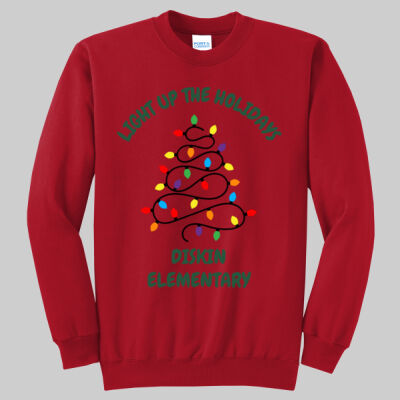 Adult Crewneck - Light Up - Green Thumbnail