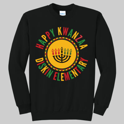 Adult Crewneck - Happy Kwanzaa Thumbnail
