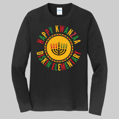 Adult Long Sleeve Shirt - Happy Kwanzaa Thumbnail