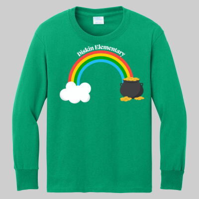 Youth Long Sleeve Shirt - Pot of Gold Thumbnail
