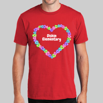 Adult T-Shirt - Adult T-Shirt - Candy Hearts Thumbnail