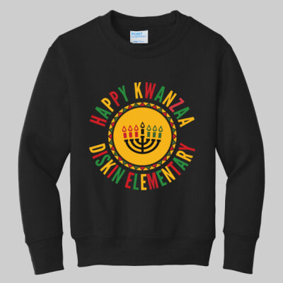 Youth Crewneck - Happy Kwanzaa Thumbnail